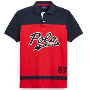RALPH LAUREN Custom Slim Fit Mesh Polo